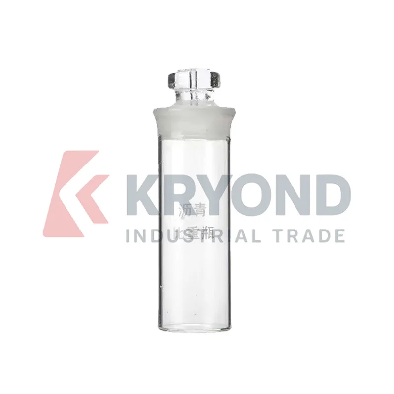 Glass Pycnometer Asphalt Specific Gravity Bottle Laboratory Liquid Solid Density Measuring Instrument Sample Container Research