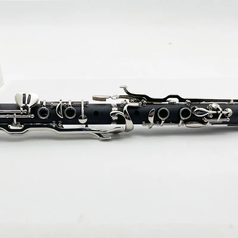 German G-key Clarinet Made Of Bakelite Material With Nickel Plated Key Performance Grade High Quality Woodwind Instrument