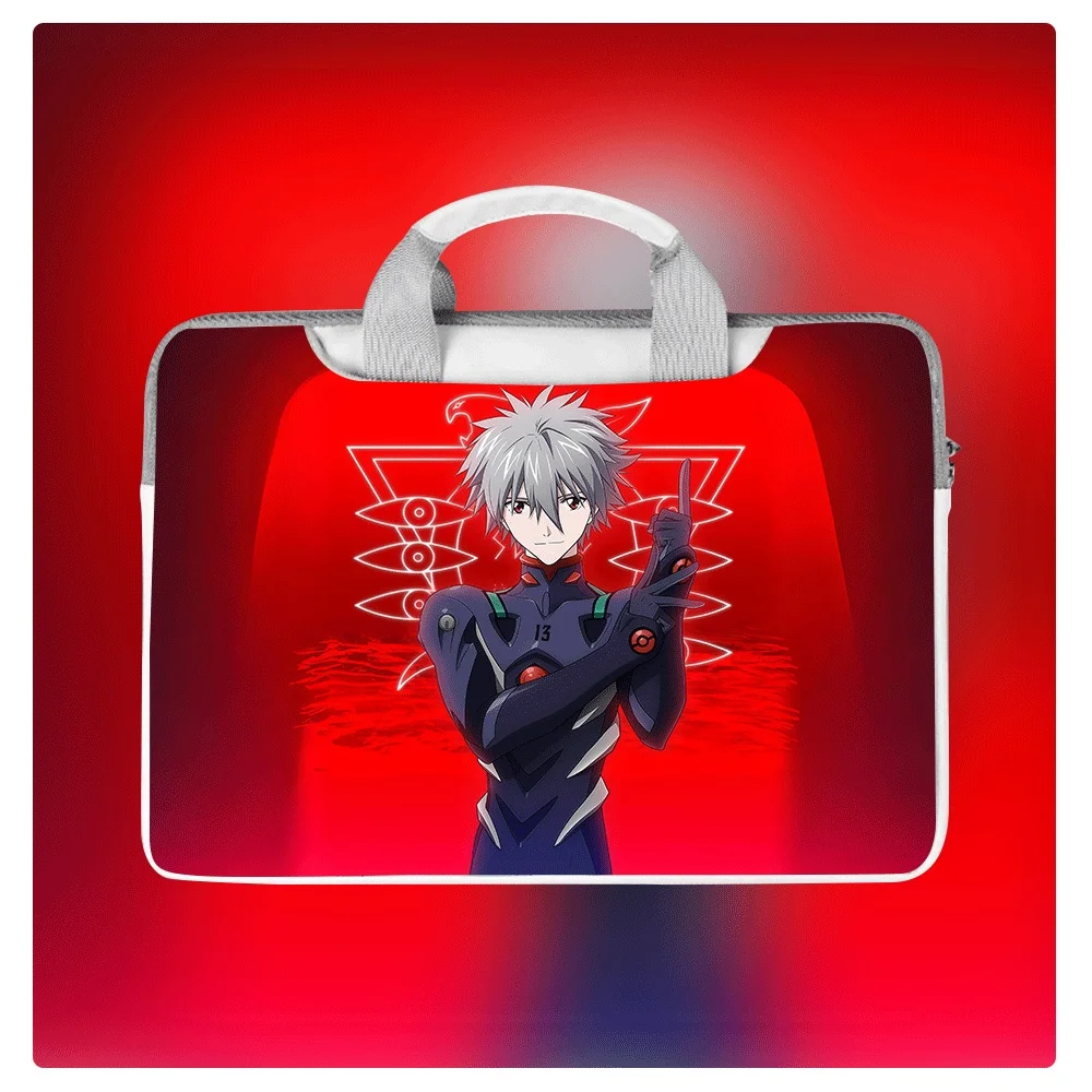 

Милая сумка-кроссбоди из ЭВА с аниме-дизайном по мотивам Neon Genesis Evangelion, 12, 14, 16 дюймов, водонепроницаемая, из полиуретана, ударопрочная, для ноутбука, на плечо, подарок