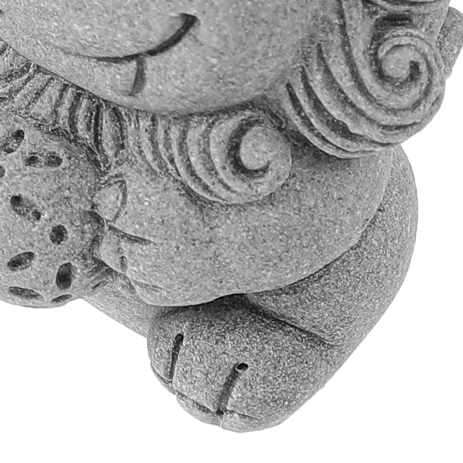 

1Pair Miniature Lion Sculpture Sturdy Lion Adornments for Home Office Garden Desktop Table Decoration Traditional Chinese Luck