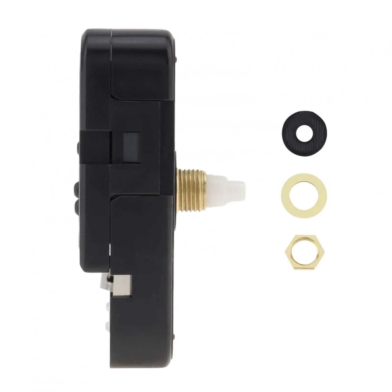 12 mm Shaft Quartz Clock Step Jumping Seconds Clock Movement Battery Operated Clock Movement Replacement for Clock DIY / Repair