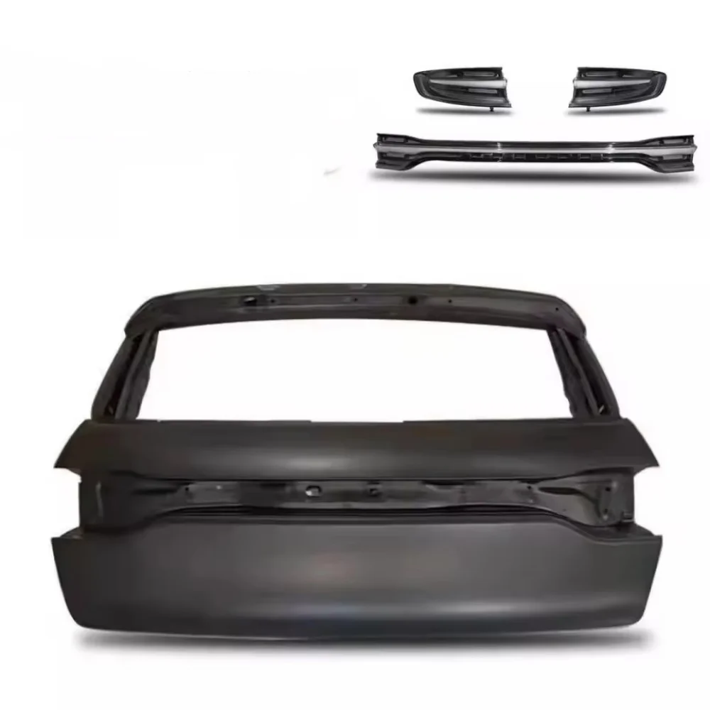 

Задняя крышка багажника автомобиля, светодиодный задний фонарь, сквозная лампа в сборе для Porsche Macan 2014-22, задняя крышка багажника, крышка багажника