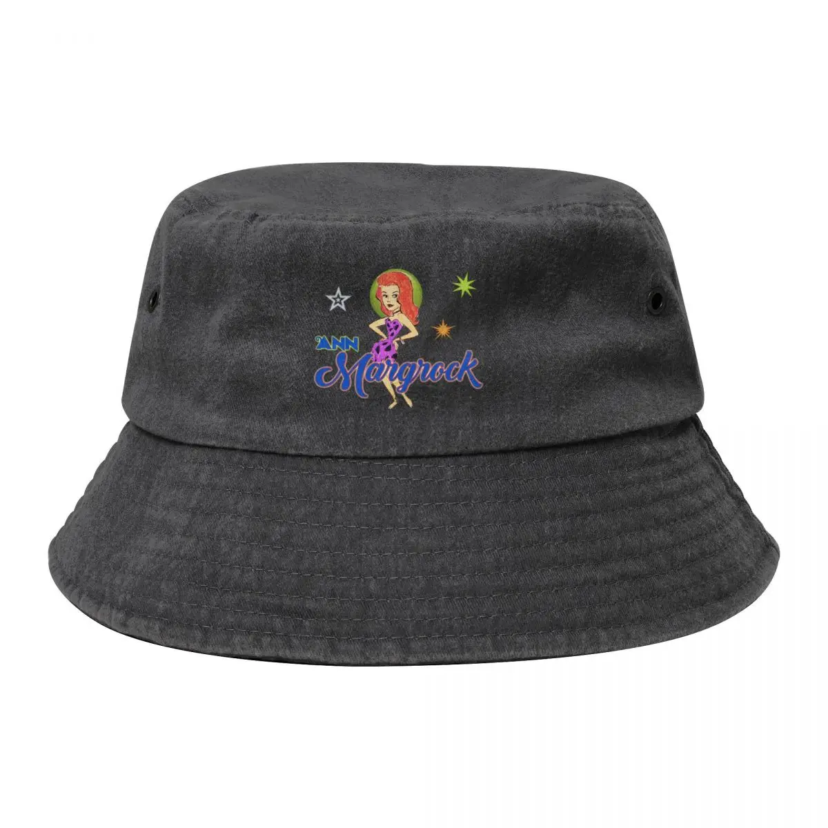

ANN MARGROCK Bucket Hat Anime Hat Luxury Brand cute Men Women's