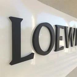 3D Acrylic Letters for Business Logo Signs Indoor/ Outdoor Customized Logo for Store Shop Wall Company Logo Laser Cutting