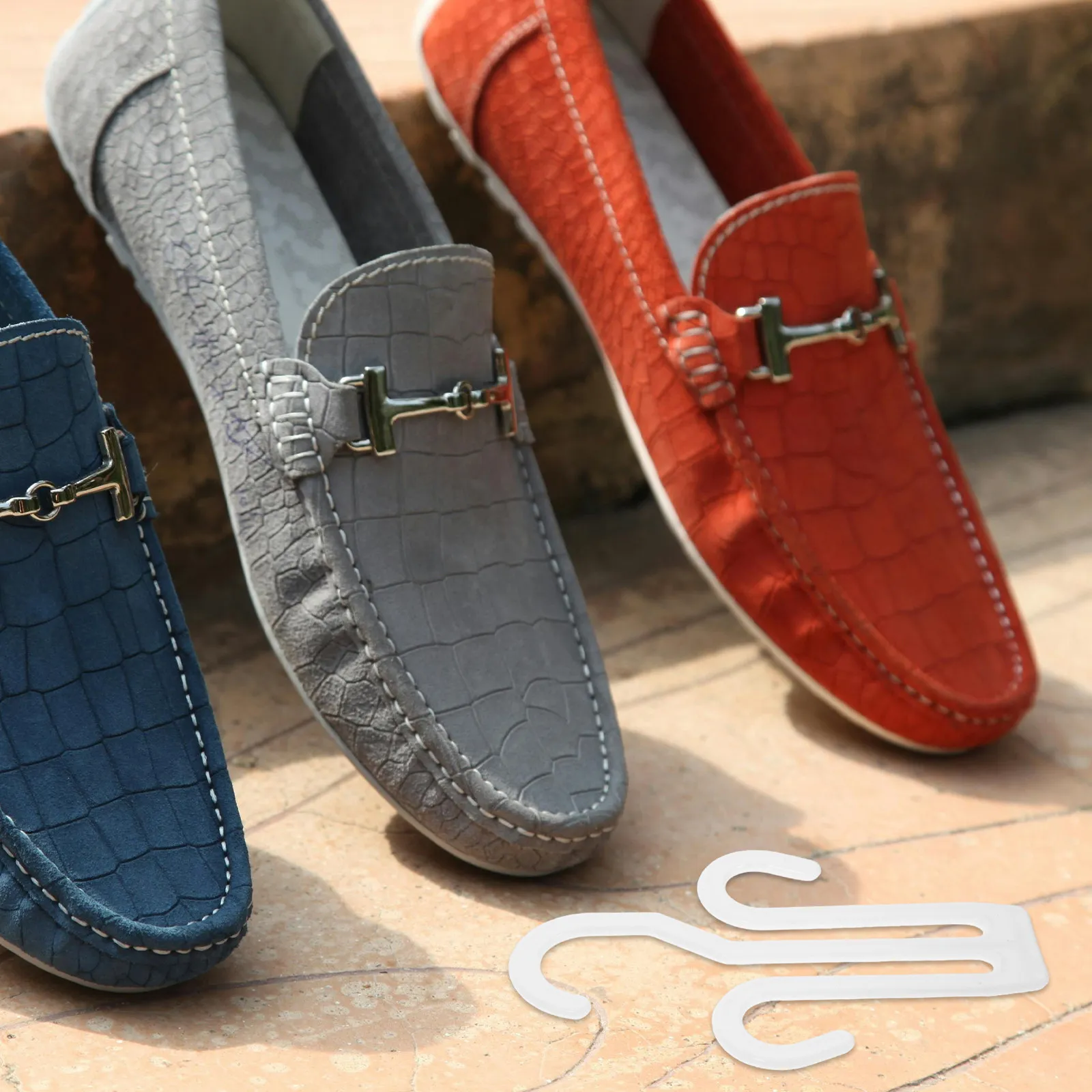 

20Pcs Multifunctional Drying Shoe Rack Plastic Shoe Organizer for Home Hotel Dormitory Hanging Sandal Slippers Storage