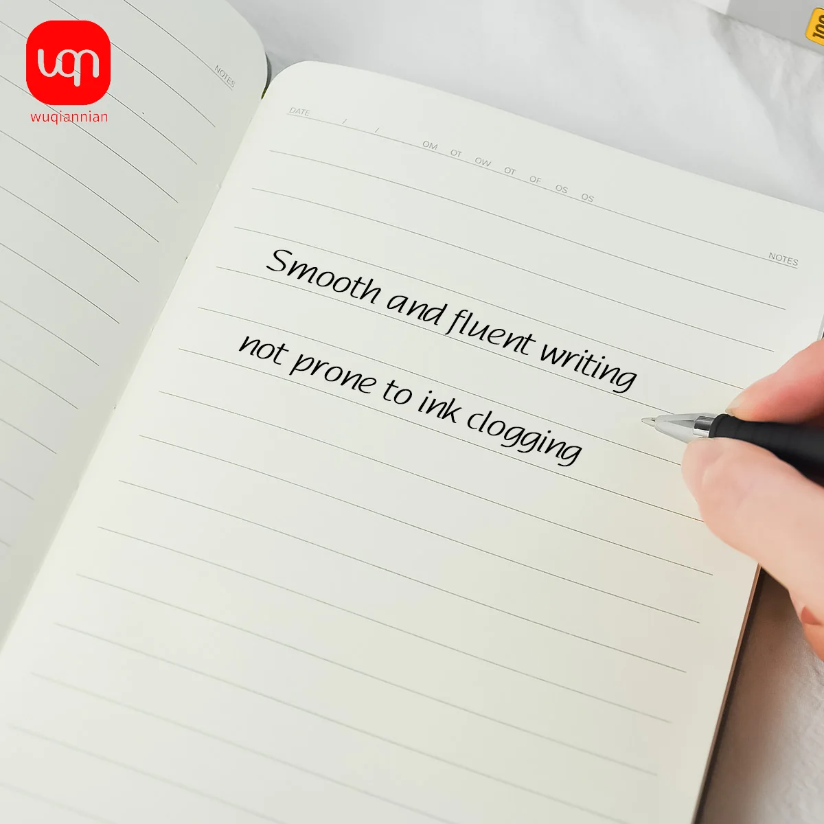 

WQN 4/8/12pcs 0.5mm Matte Gel Pens, Plastic Clip, Smooth Writing, Quick-Dry, Non-Smudge, Refillable, Office and School Supplies