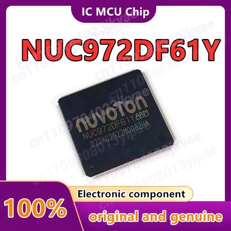 NUC972DF61Y Package LQFP-216 ARM926EJ-S NUC970  IC 32-Bit 300MHz 68KB (68K X 8) FLASH MCU (MCU/MPU/SOC) 1PCS/LOT