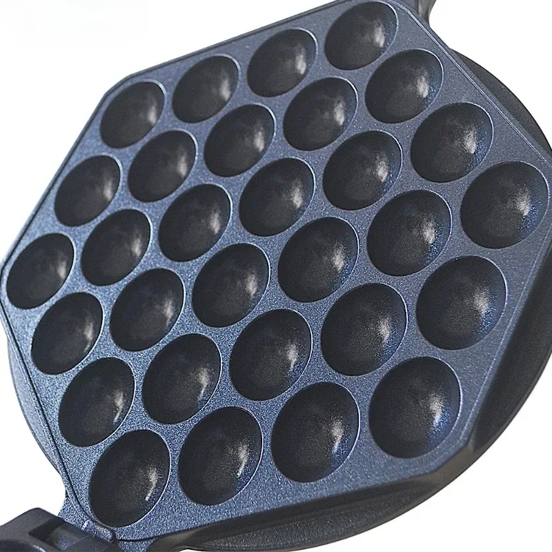 التجارية الكهربائية الغاز البيض فقاعة الهراء ماكينة كعكة البيض الهراء QQ آلة كعكة البيض فرن القرص صناع الوافل حلاقة T