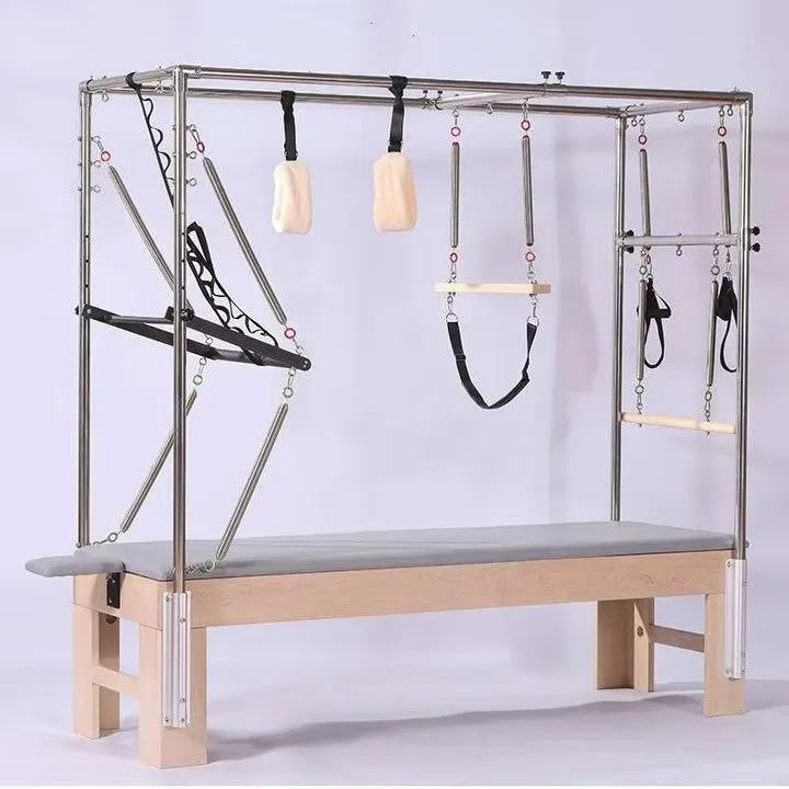 Yoga Training Maple Wood Tower  Removable Pilates Bed Machine Pilates  Reformer