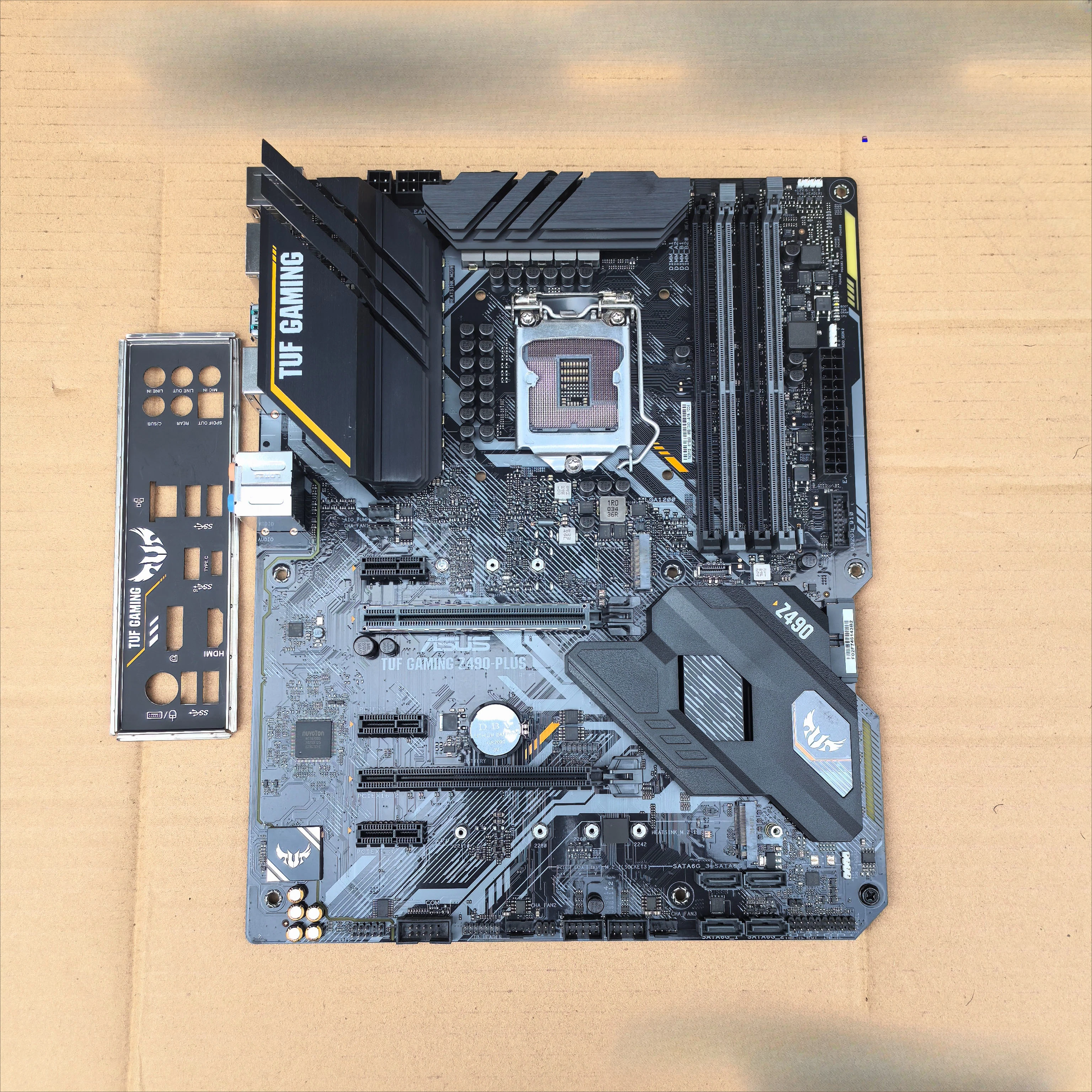 For ASUS TUF GAMING Z490-PLUS WI-FI desktop computer game main board