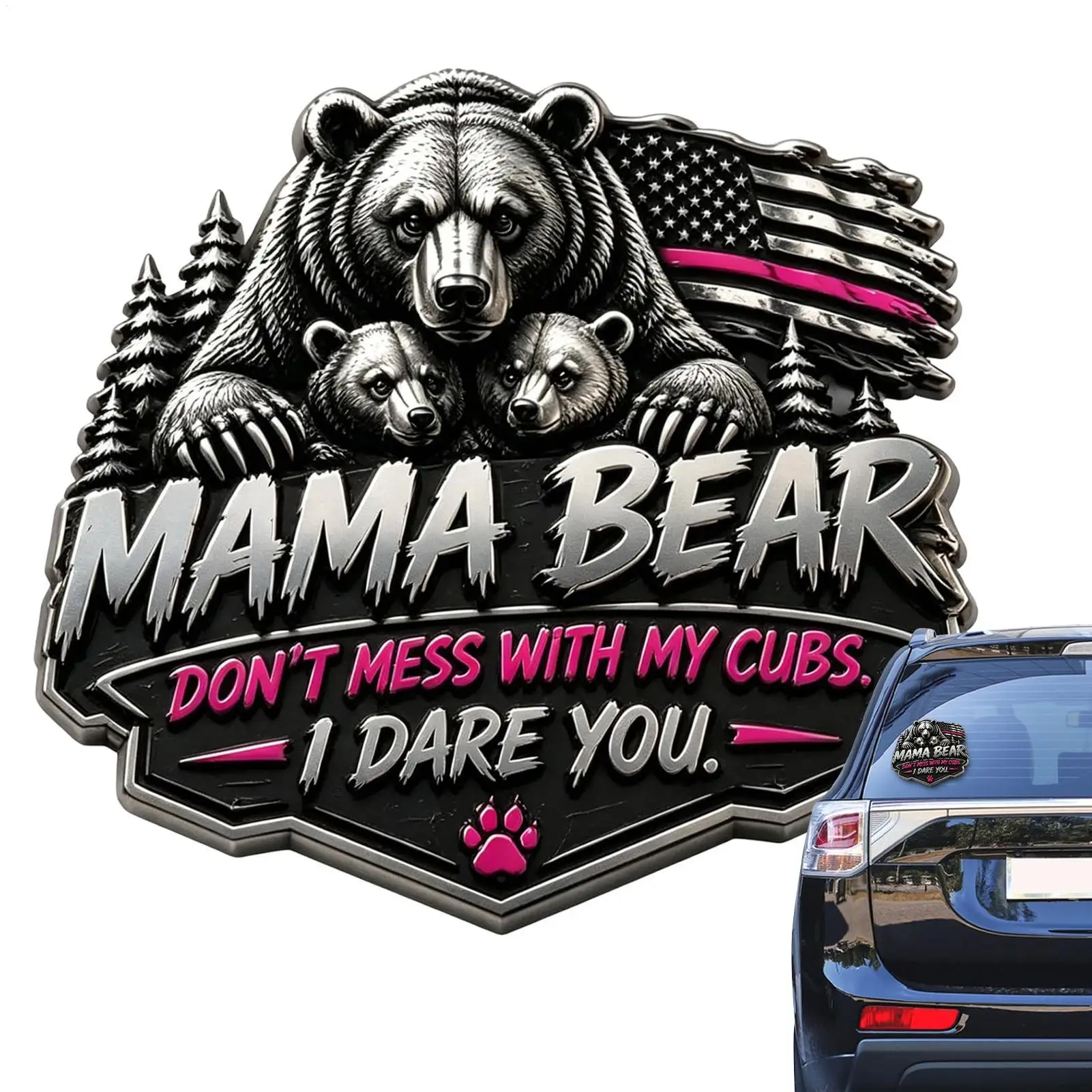 Car Badges Adhesive Car Accessories Exterior Vehicle Emblems Truck Stickers For Vehicle Truck Rv Suv Sedan Travel Long Driving