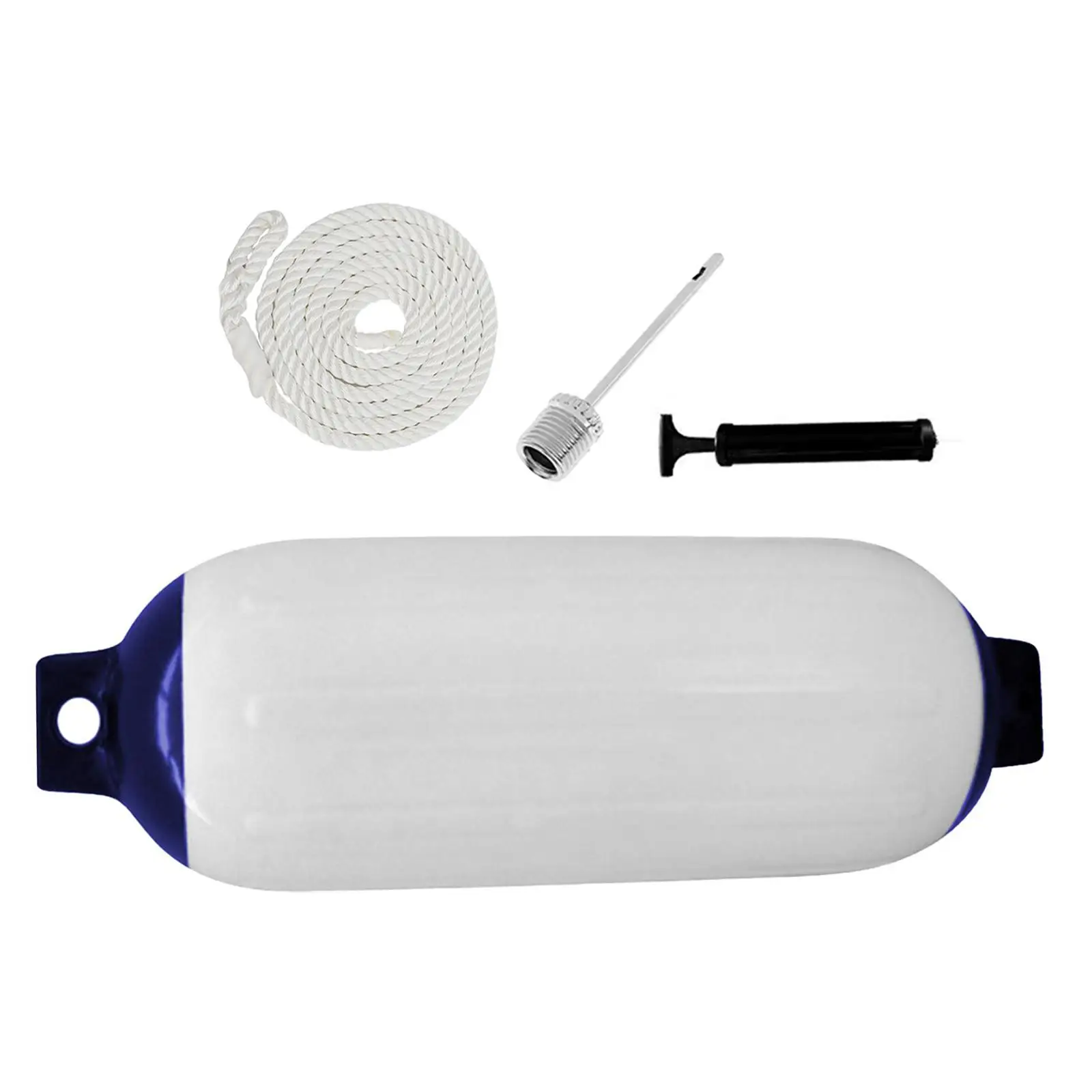 Inflatable Marine Boat Fender Heavy Duty PVC Dock Bumper Safety Equipment for Pontoon and Sailing Boats