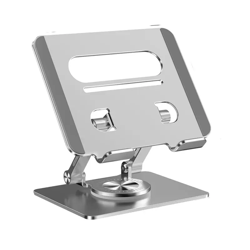 [NEW!】 Aluminum Alloy Metal Tablet Computer Bracket Rotatable Lazy Desktop Mobile Phone Support Bracket
