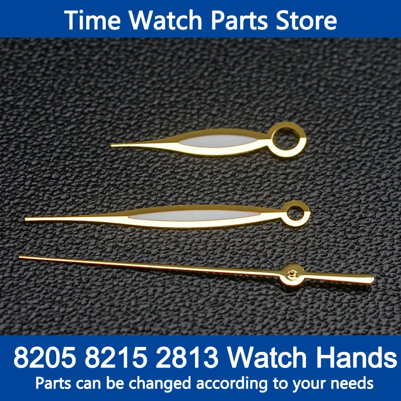 

10*15*15mm No Luminous Watch Hands Watch Needles Fit 8215 8205 2813 Automatic Movement Watches Accessories