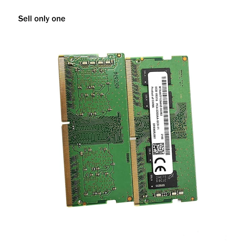 DDR4 8GB 3200Mhz RAM Memory Spare Parts Accessories PC4-25600 1.2V SODIMM Memory 260 Pin RAM Memory Laptop RAM Memory