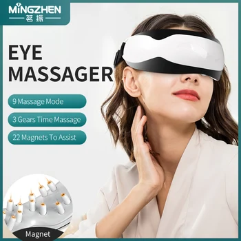 MINGZHEN eye massager vibrator eye massage air pressure eye pressotherapy beauty health Chiristmas Relax