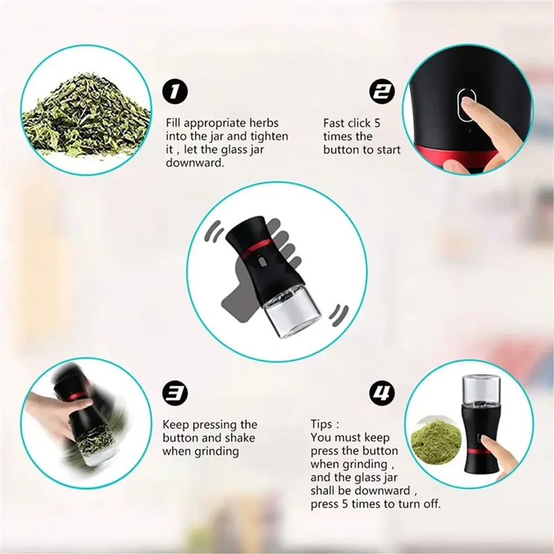 B58B-مطحنة ماكينة الطحن ذات سعة 1100 مللي أمبير في الساعة تعمل باللمس