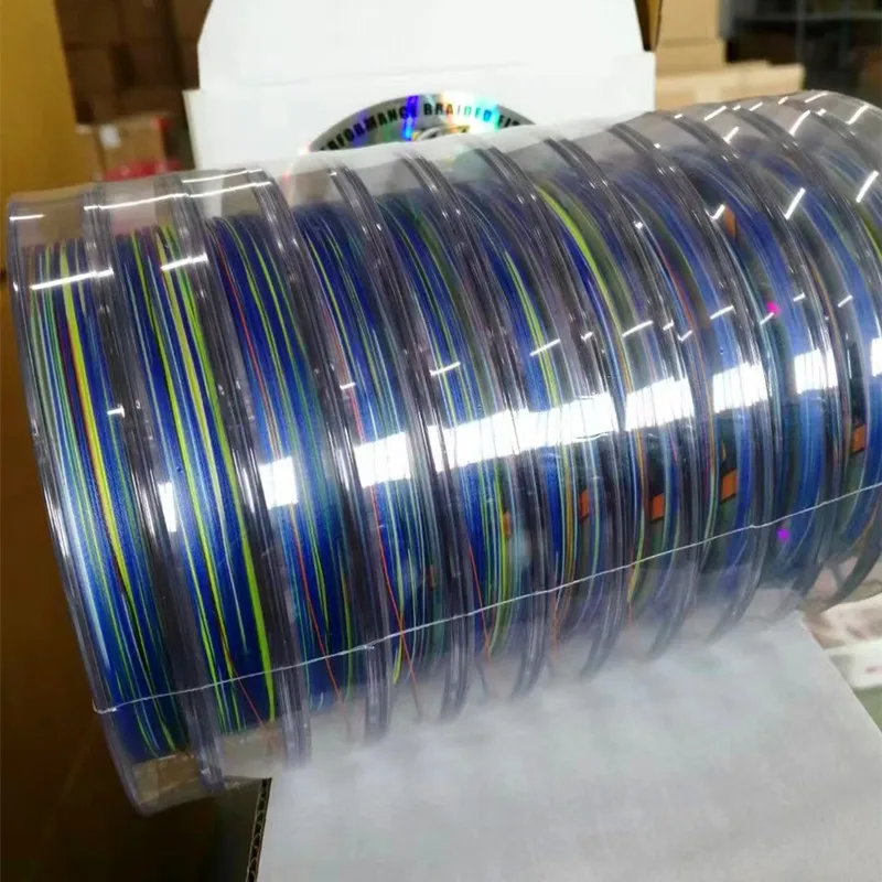 Authentic Shuttlecock SUFIX PE line braided line 8 drums and 8 colorful PE line sea fishing main line sub-line.