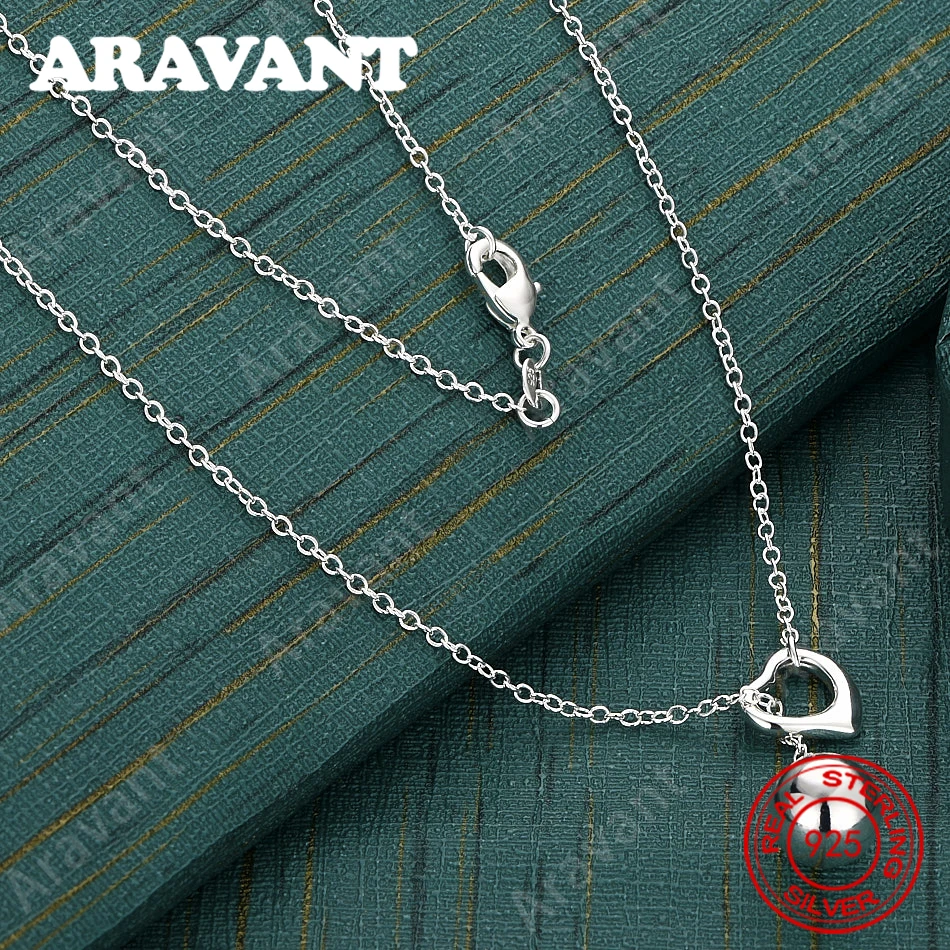 

Изящное ожерелье из стерлингового серебра 925 пробы с маленьким бусинным кулоном для женщин, винтажные элегантные и благородные украшения для вечеринок