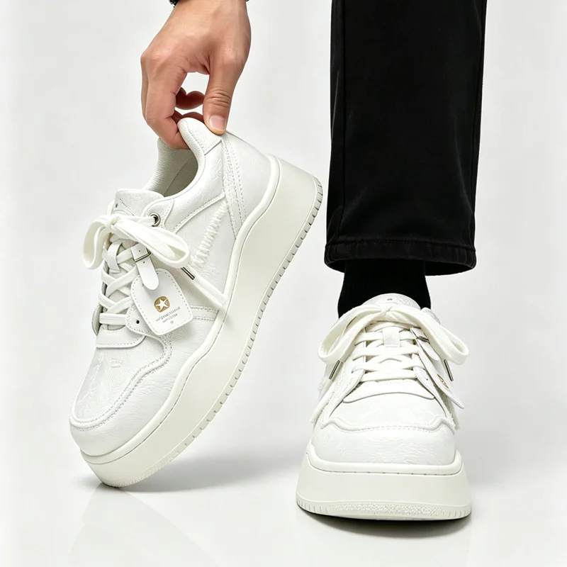 Couple Retro Campus Bread Skate Sneakers Unisex New Model, Thick Non-slip Durable Soft Sole All-match Daily Casual Sports Shoes
