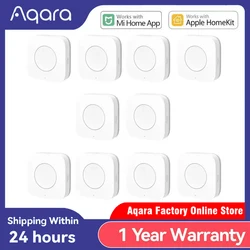 Aqara Smart Wireless Mini Switch Sensor Zigbee Connection Remote One Key Control Button Home Security Work With Mi Home Homekit