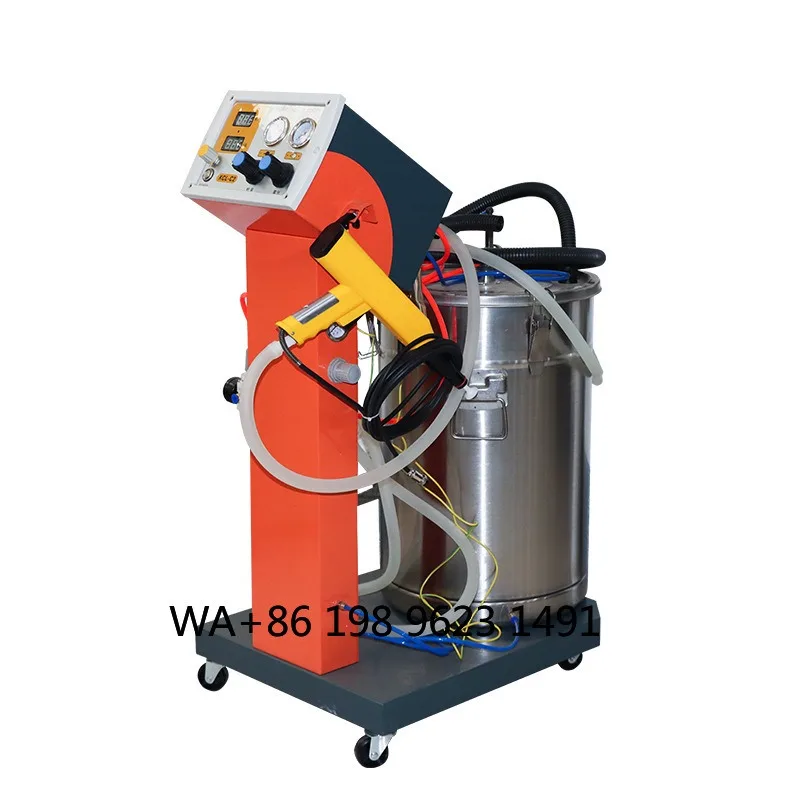 Motor Assisted Spray , Portable Powder Coating Tool for On-site Hardware Craft Spraying Work