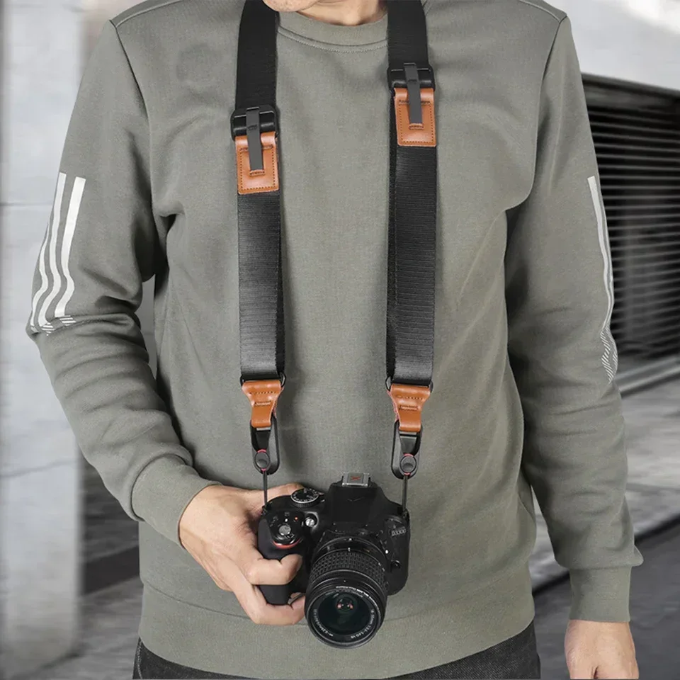 Camera Shoulder Wrist Strap Quick Release Adjustable Sling for Nikon D7500 D750 D610 D3500 D850 D5600 Canon 5D 6D II IV 90D DSLR