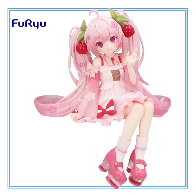 

Original FuRyu Noodle Stopper Hatsune Miku -Sakura Miku 2025 Ver.- PVC 14CM Anime Action Figures Model Collection Toys Gifts