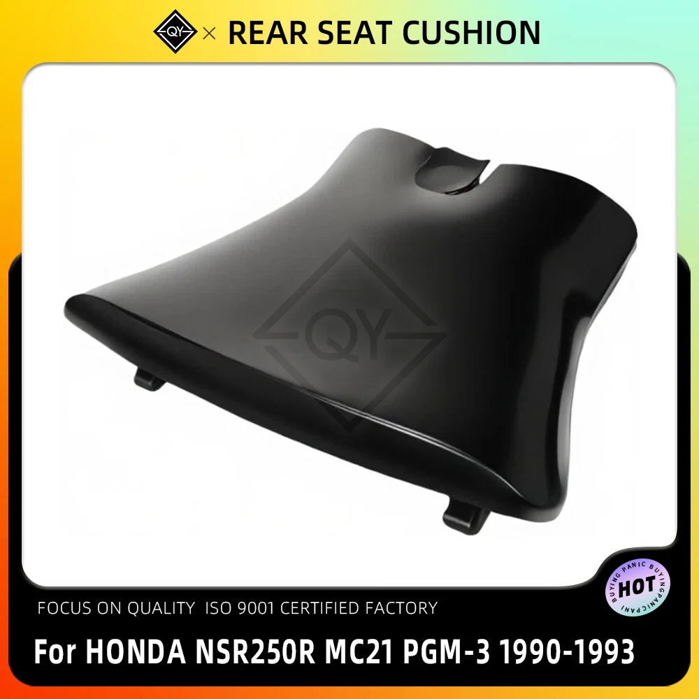 

Motorcycle Black Front Seat Cushion Pressure Relief Comfortable Passenger Pad For Honda NSR250R MC21 PGM-3 1990-1993 Black 1992