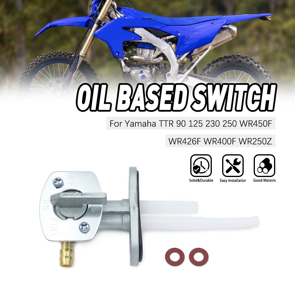 

For Yamaha 200 YFS200 1988-2006 YFM600 Big Bear YFM350 YFM250 YFM Motorcycle Parts Petcock Vacuum Fuel Faucet Tap Valve Switch
