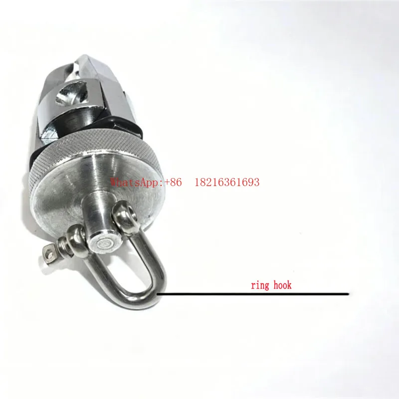 Limited Offer Three-Jaw Clamp Fixture Universal Hook For Button Tension Testing Max 500N 36mm Opening Size Tool For Quality Co