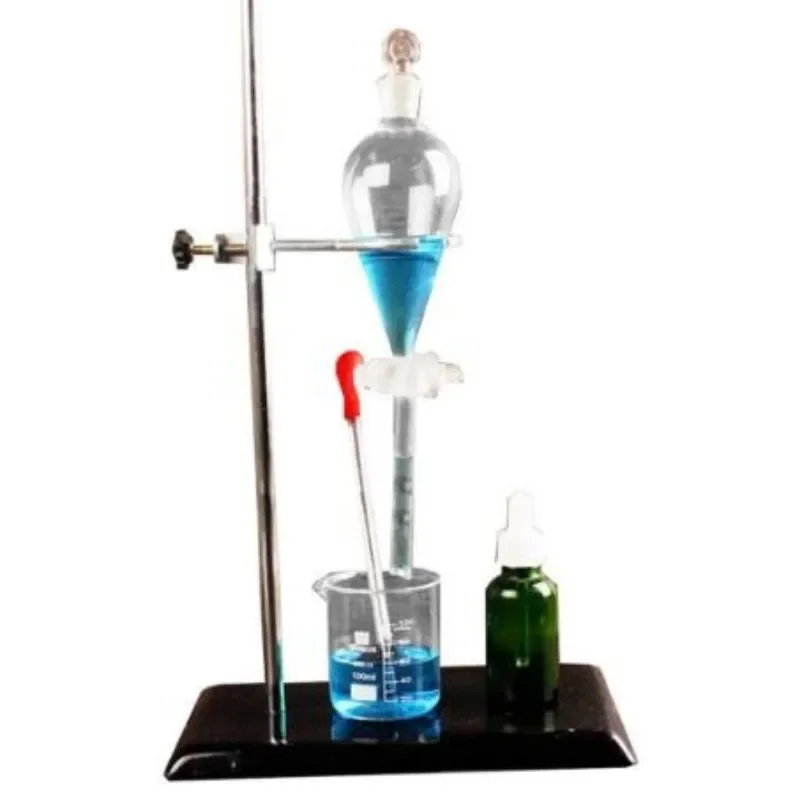 24pcs New 500ml Lab Essential Oil Distillation Apparatus Water Distiller Purifier Glassware Kits W/Condenser Pipe Flask Lab Kits