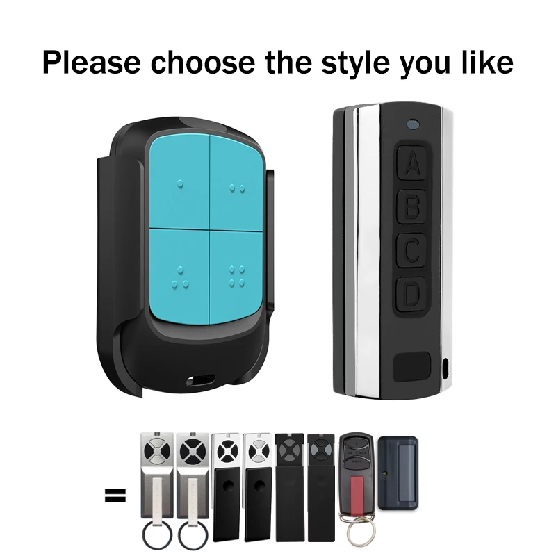 Work With CHAMBERLAIN TX2REV TX4REV E950C E940C LiftMaster TX2EV TX4EV TX4UNI TX4UNIF 433MHz Remote Control Garage Door Opener