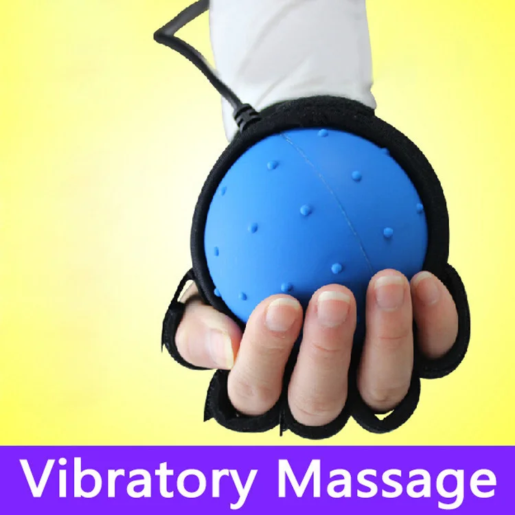 Hemiplegie Finger Erholung Ausrüstung Training Elektrische Heiße Kompresse Massage Training Bälle Elektrische Massage Ball Finger Board