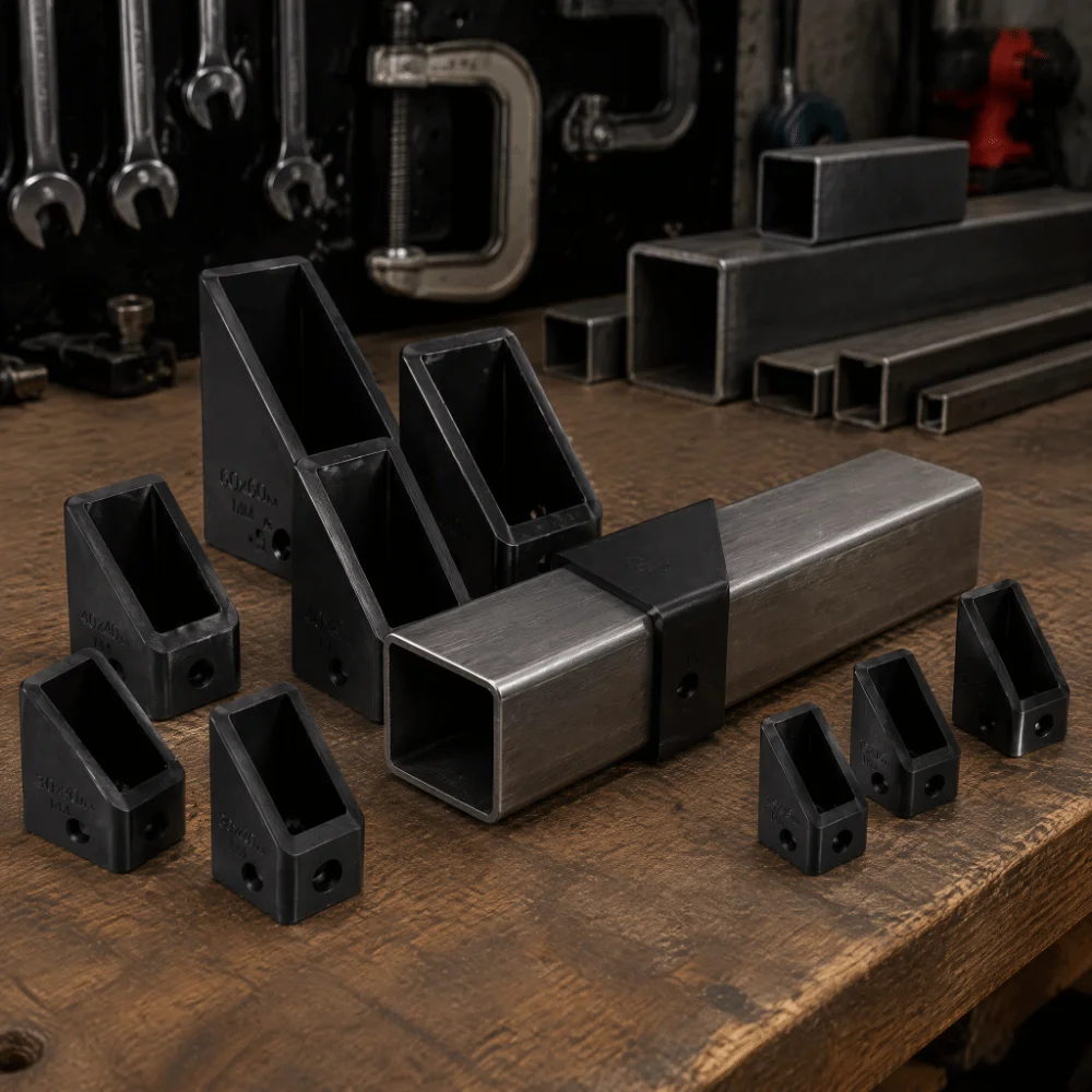 Precise Mark Multi Size Mark Template Square Tube Solid Build Cut Guide Profile Cut Angle Mark Work Tool Fabricate Task