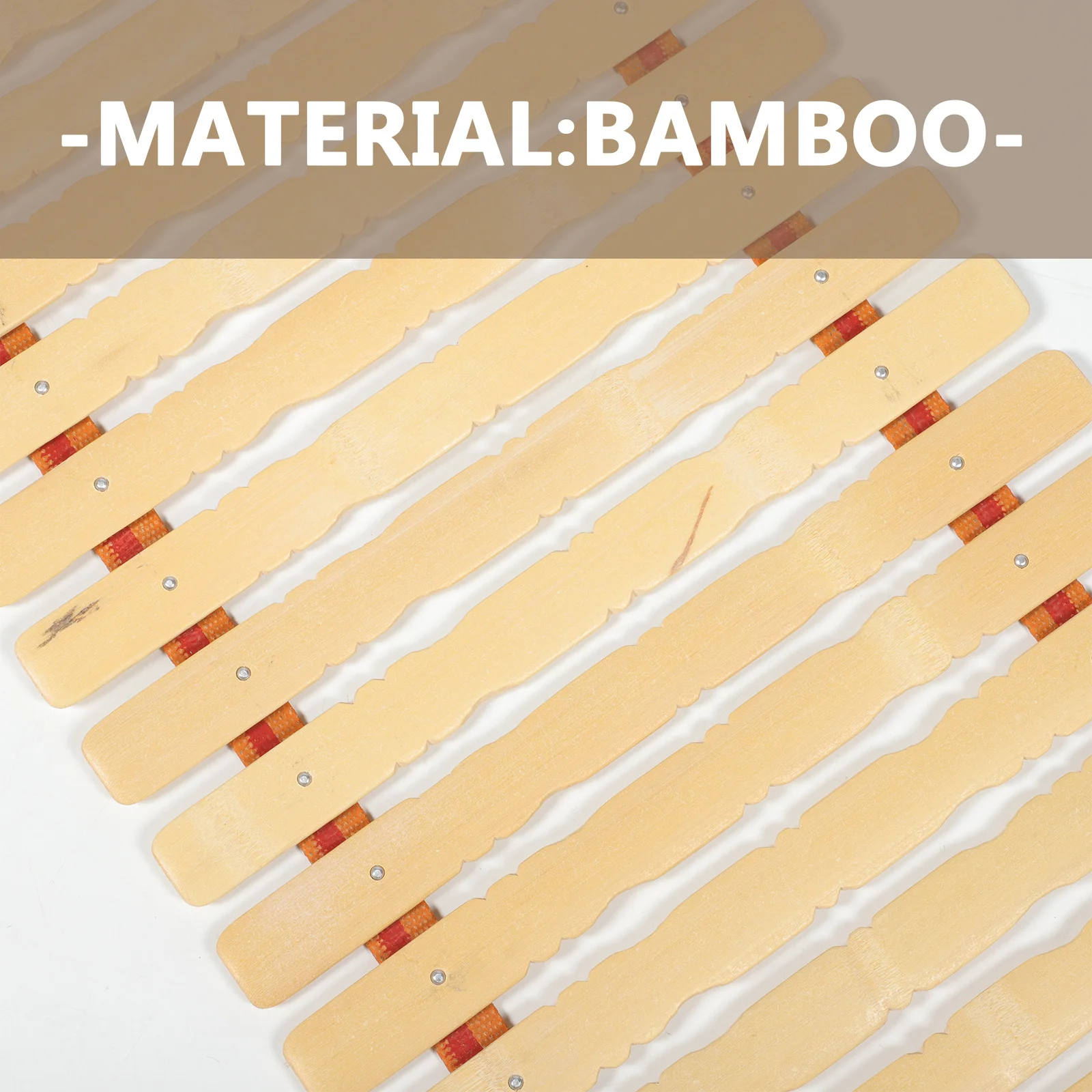 

Cooling Bamboo Chair Cushion Summer Chair Pad Bamboo Mat Indoor Bedroom Seating Cushion Summer Supplies