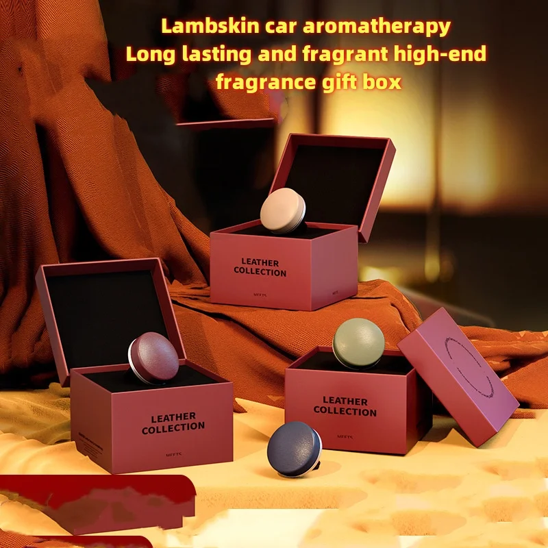 عطر عطري مثبت على السيارة من أمبسكين، مخرج هواء سيارة فاخر مثبت على السيارة، عطر عطري يدوم طويلاً، عطر راقي