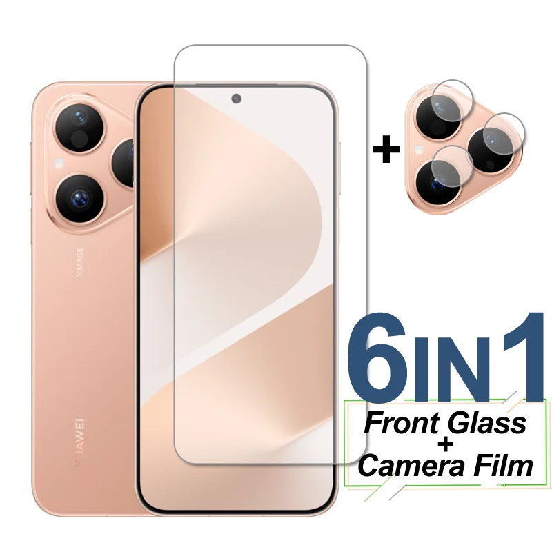 For Huawei Pura 80 Glass Huawei Pura 80 Screen Protector Tempered Glass Protective Phone Camera Lens Film For Huawei Pura 80