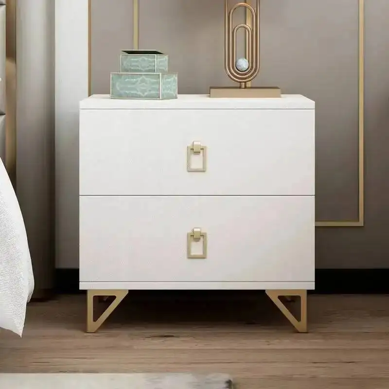 Nightstand Multifunction Nordic Drawers Storage Black Aesthetic Nightstand Pretty Minimalist Table De Chevet Bedroom Furniture