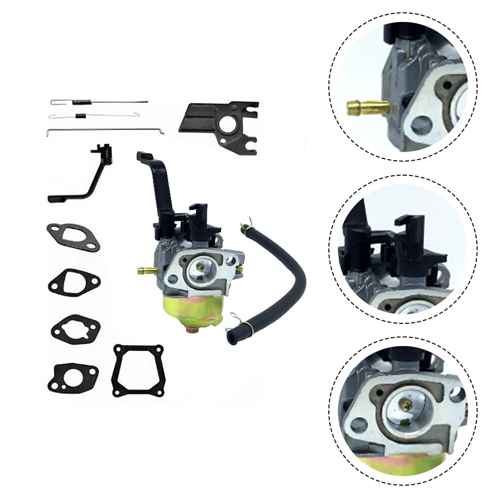 Engine Motor Carburetor Carb Fit Replace For Honda GX168F GX200 5.5HP 6.5HP Fuel Pipe Gasket Engine Car Power Tool Accessories