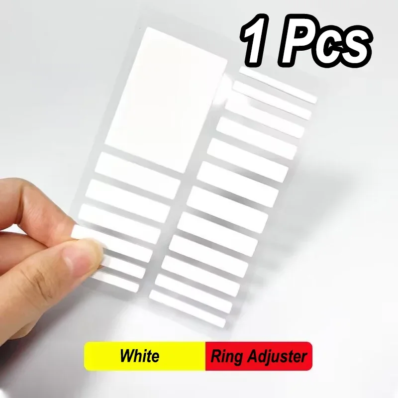 Onzichtbare Siliconen Ring Sizer Richter Stickers Zelfklevende Resizer Reducers Fit Elke Losse Ring Anti-Slip Anti-verloren Guard