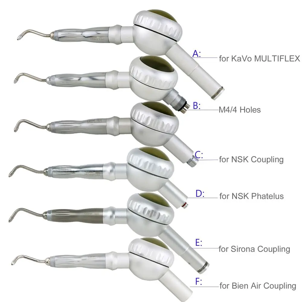 Pulidor de flujo de chorro de aire para profilaxis Dental, pieza de mano compatible con acoplamiento Kavo NSK B2/M4 Bien Sirona