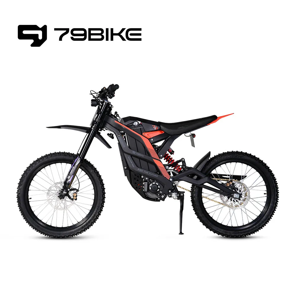 79bike Falcon Pro Electric Bike Motorcycles 5000W Brushless Gearless Motors 72V35AH Lithium Battery Adult Off Road Ebike