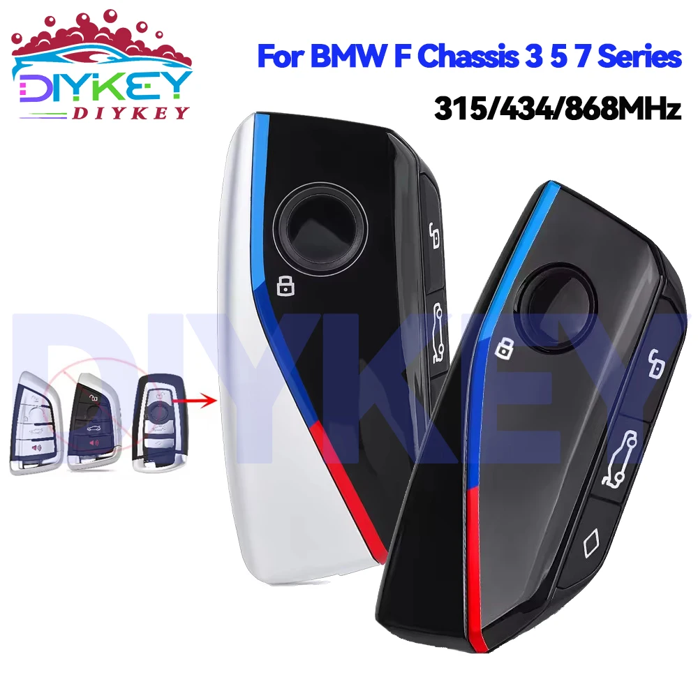 Модифицированный смарт-ключ без ключа DIYKEY для BMW CAS4 CAS4 + CAS5 FEM BDC 1 3 5 7 серии F, шасси 2011-2019 315/434/868 МГц
