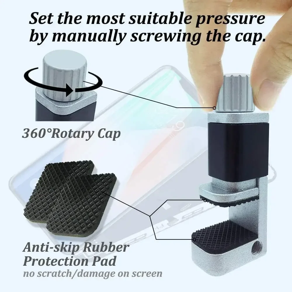 Adjustable Alloy Phone Screen Repair Clamp Clip LCD Screen Fastening Fixture Holder Clamps For iPhone iPad Tablet PC Repair Tool