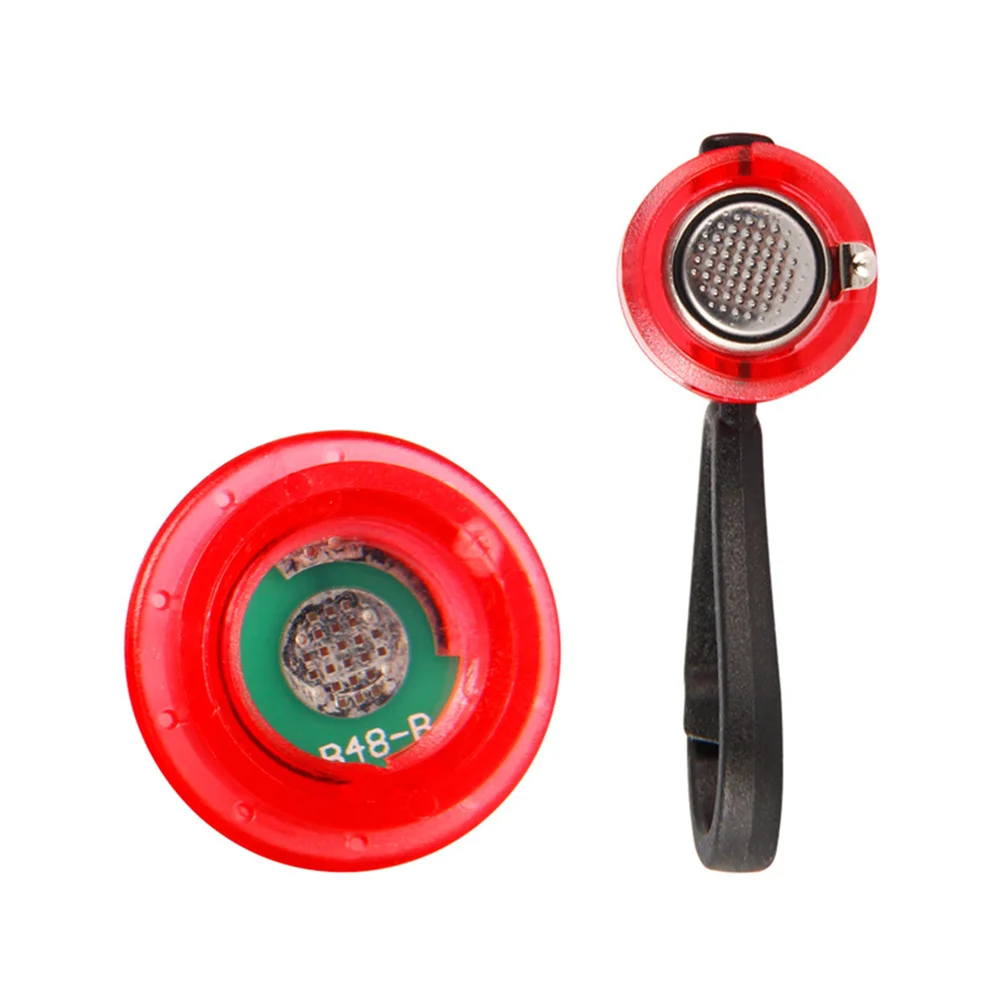 

2Pcs Backpack LED Safety Lights Bright Clip on Strobe Lights for Outdoor Night Sports Luggage Visibility LED Alarm Light