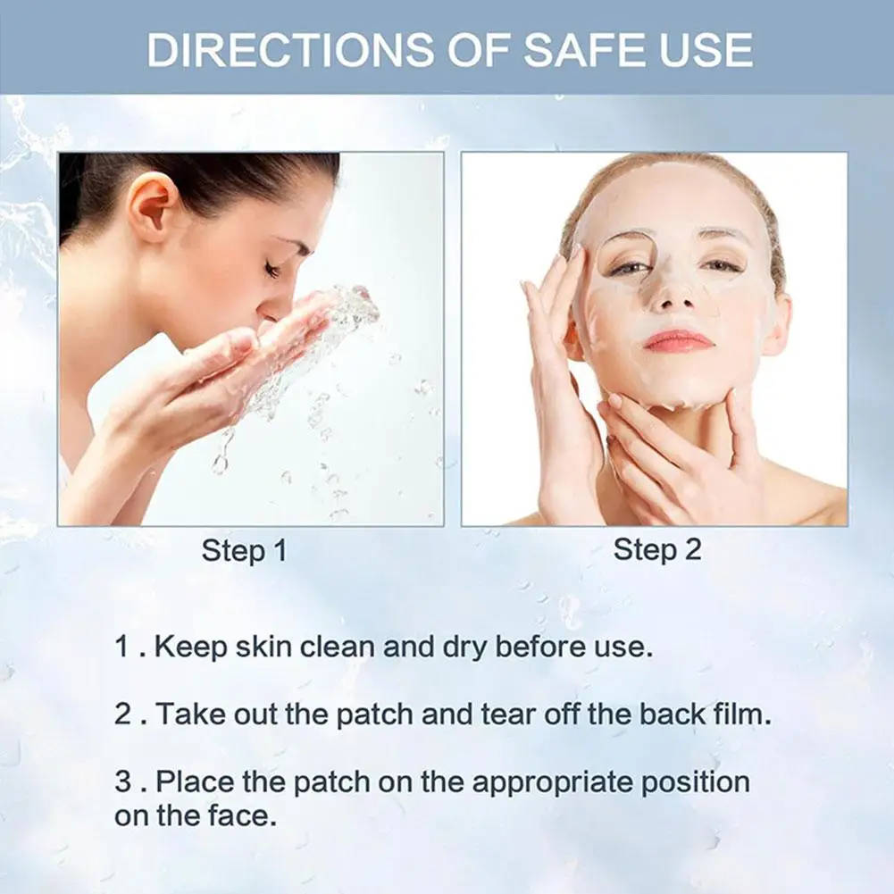 Novo high-end 4 pçs bio-colágeno rosto removedor de rugas colágeno desvanece-se linhas faciais hidratante levantamento fino mas f7f8