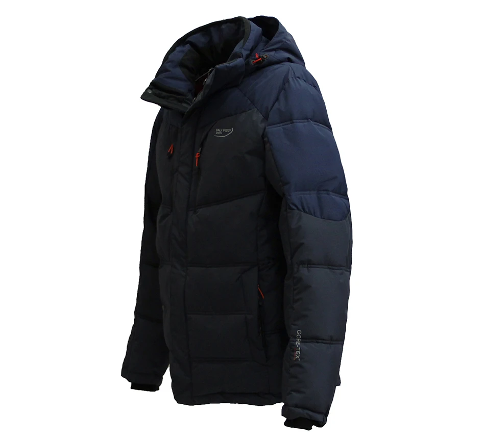 TALIFECK Men Winter Jacket High Quality Padded Jacket Quiltd Coat Patchwork Cotton Coat Parkas Homme European Size Men Clothes
