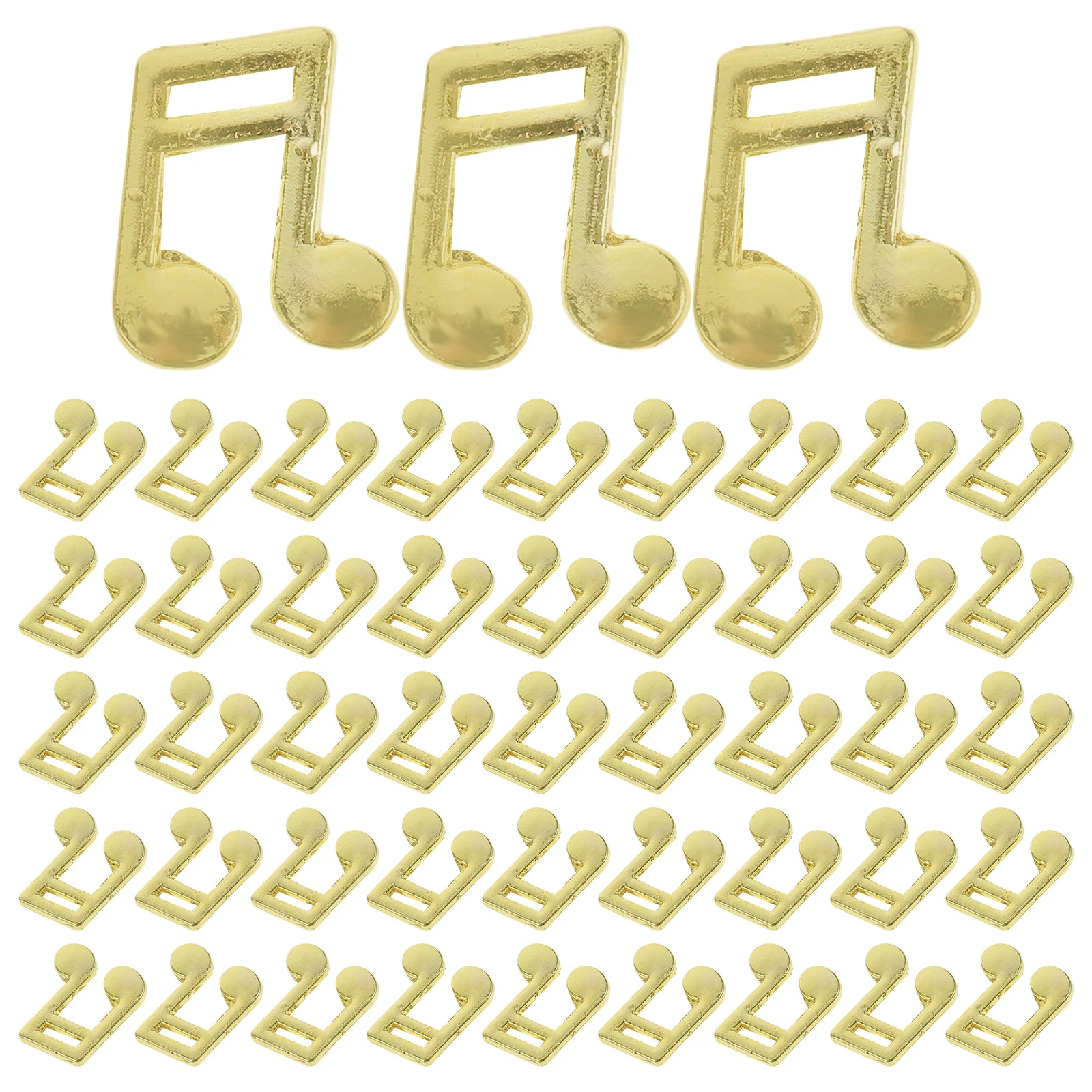 

100 шт., подвески с музыкальной нотой, металлические наполнители из УФ-смолы для изготовления ювелирных изделий, принадлежности для рукоделия, музыкальные ювелирные аксессуары