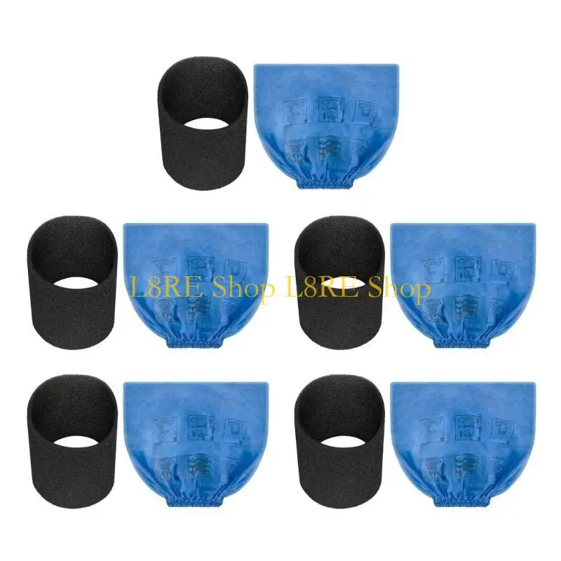 L8RE 섬유 필터 백 및 WD1 진공 청소기의 대기 질 향상을위한 필터